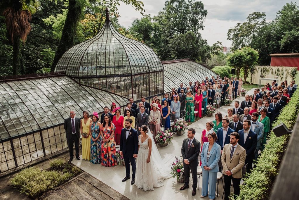 Hacienda Nadales Wedding Photographer | Malaga 2 Ceremony area at the Hacienda Nadales wedding venue in Malaga