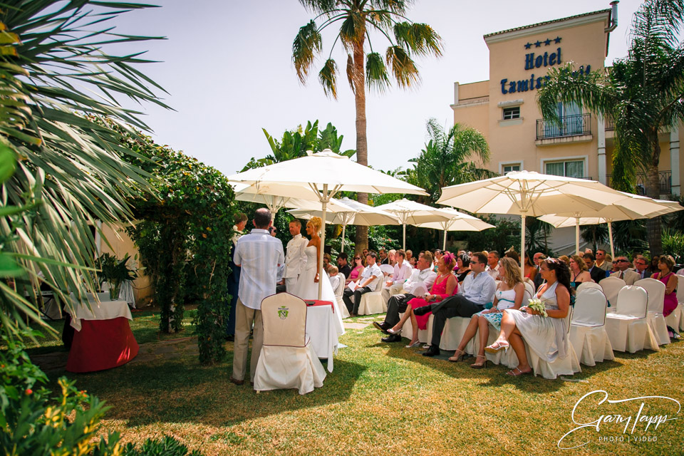 hotel tamisa golf wedding mijas spain NB010