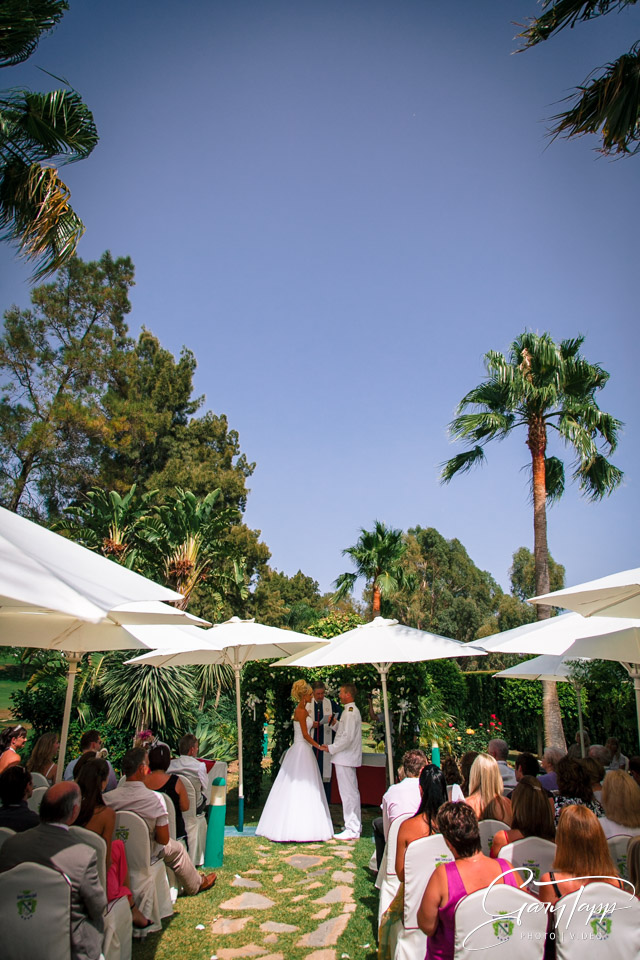 hotel tamisa golf wedding mijas spain NB011
