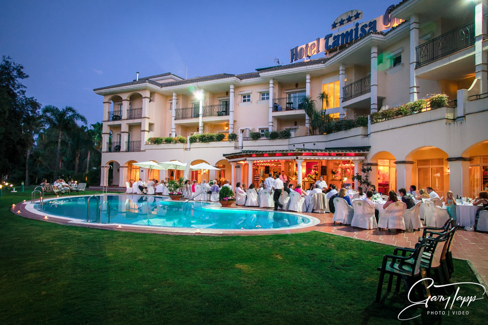 hotel tamisa golf wedding mijas spain NB029