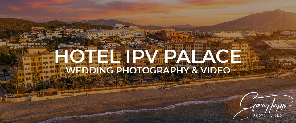 View of the Hotel IPV Palace wedding venue in Fuengirola