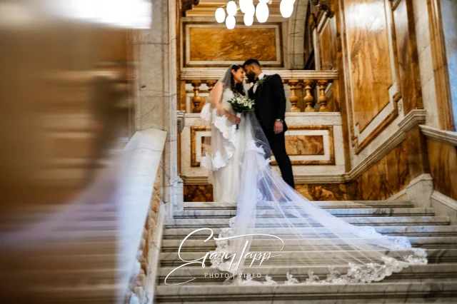 Stunning setting in the Glasgow City Halls #weddingphotographerglasgow #cityhallglasgow #weddingphotographyglasgow